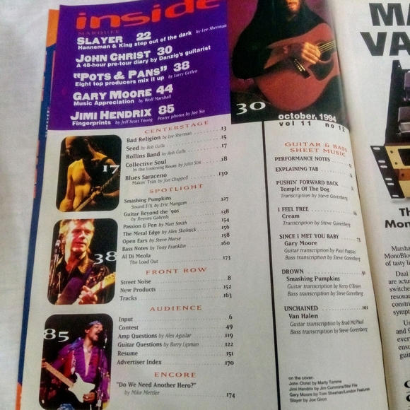 Guitar FTP Musician Oct 1994 - Picture 5 of 8